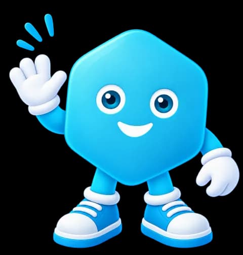 Hi Partner mascot waving hello