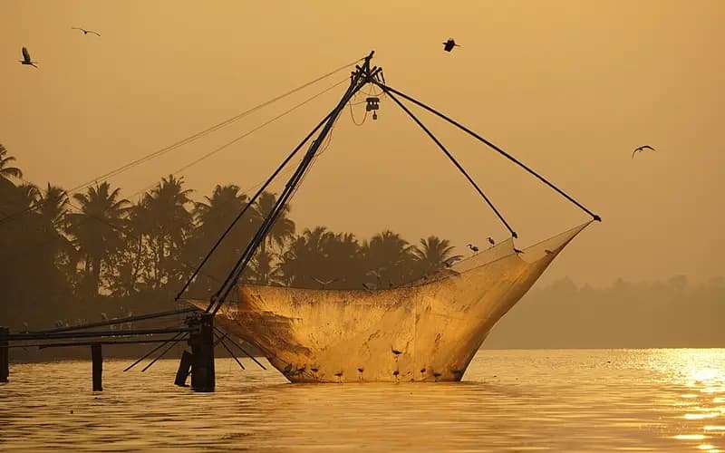 Chinese Fishing Nets & Historic Backwaters